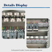 Armoire de distribution d'énergie basse tension XL-21 400V 630A avec MCCB, protection IP30, barre omnibus en cuivre, triphasée