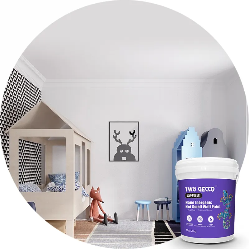 Wholesale Prices Inorganic Mildew-proof Interior Wall Paint for Bedroom Living Room