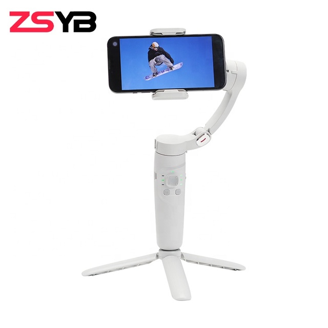 ZSYB Factory Price Adjustable Smart Phone Iphone Face Tracking 3 Axis Gimbal Stabilizer for Phone