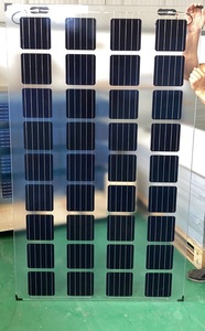 Panel Solar BIPV de Silicio Monocristalino Bifacial con Transparencia de Vidrio Personalizable al 50%, Techo Solar con 21.5% de Eficiencia, Sin Marco - Product Image 3