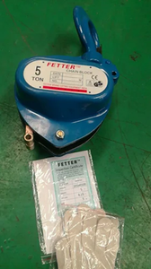 Fetter Chain Pulley Block 5 Ton Capacity 3m Lift Manual Chain <b>Hoist</b> Heavy Duty Alloy Steel Lifting Equipment - Product Image 2