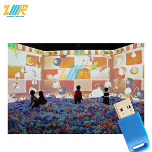 Jeu de réalité augmentée pour enfants, jeu interactif 3D, système de projection murale interactive, jeu de balle, jeux de projecteur interactifs - Product Image 5