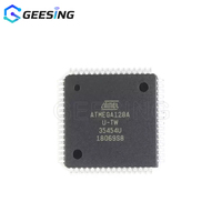 Microcontrolador AVR Original de 8 bits Geesing, 128 KB de Memoria Flash, 4 KB de RAM, 16 MHz, TQFP-64, ATMEGA128A-AU