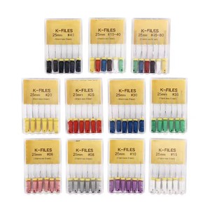 <span class=keywords><strong>File</strong></span> Dentali NITI K/H da 25mm a Prezzo di Fabbrica, Uso Manuale, Fonte di Alimentazione Manuale, <span class=keywords><strong>File</strong></span> K Classe II, Garanzia di 1 Anno, Attrezzatura Dentale - Product Image 4