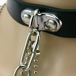 Accesorios de Cosplay, <span class=keywords><strong>Collar</strong></span> de Cuero, Rosario para Vampiro, <span class=keywords><strong>Collar</strong></span> con Colgante de Cruz de Anime Akashiya Moka - Product Image 3