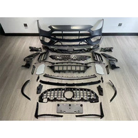 Nouveau kit carrosserie AMG, pare-chocs de qualité professionnelle, kit carrosserie C63 pour Mercedes-Benz Classe C W206 2022-2025