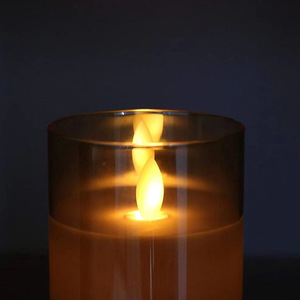 Faux <span class=keywords><strong>Bougie</strong></span> Kerzen Pillar en Cire Réelle, Bougies Électriques Fonctionnant sur Batterie, Velas, Bougies <span class=keywords><strong>LED</strong></span> Sans Flamme avec Télécommande - Product Image 6