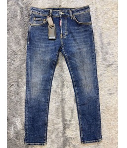 Jeans en denim stretch slim pour hommes, confortables, durables et élégants pour un usage quotidien, vente en gros - Product Image 2