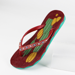 Chaussures de plage d'été, semelle massante, chaussures de marque, tongs, pantoufles pour femmes - Product Image 4