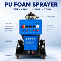 Machine à mousse de polyuréthane haute performance DMJ-A1 pour l'isolation des toitures