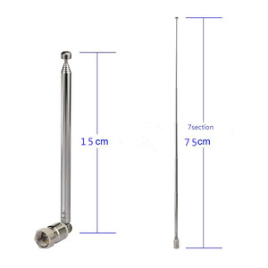 Taidacent — <span class=keywords><strong>antenne</strong></span> émetteur <span class=keywords><strong>FM</strong></span> de Type F 88-108 mhz, port mâle, 75 Ohm, Station Radio pour stéréo <span class=keywords><strong>HiFi</strong></span> AV - Product Image 3