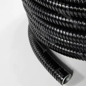 TMY PVC coated Flexible metal cable/wire conduit(corrugated)