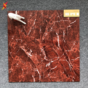 Azulejos de cerámica esmaltada de color rojo <span class=keywords><strong>brillante</strong></span>, cuerpo completo, <span class=keywords><strong>60x60</strong></span> - Product Image 4