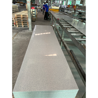 Grande dalle de marbre artificiel personnalisable en couleur, surface solide acrylique artificielle sans joint Dupont 3660*760*12mm pour comptoir