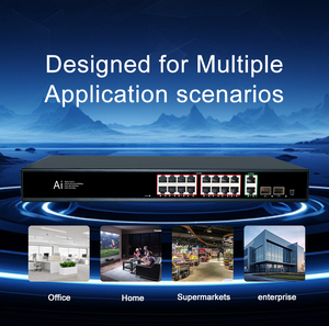 <span class=keywords><strong>16</strong></span> cổng đầy đủ Gigabit kuwfi chuyển đổi <span class=keywords><strong>PoE</strong></span> mở rộng không dây AP sử dụng tốc độ cao Gigabit 100M Wifi phạm vi Mạng Thiết bị chuyển mạch cho CCTV - Product Image 2