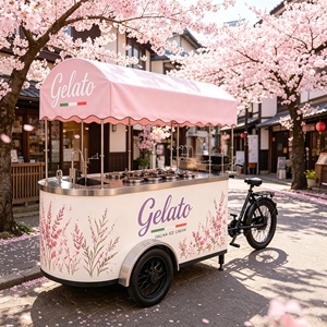Carrito de Helados Resistente, Robusto, Práctico, Funcional, Versátil, Adaptable, Flexible y Conveniente - Product Image 4