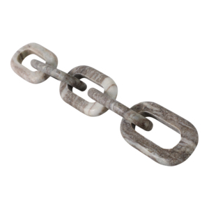 Scultura a catena in travertino per decorazioni da bagno, mensola, tavolino da caffè, soggiorno, ufficio. - Product Image 2