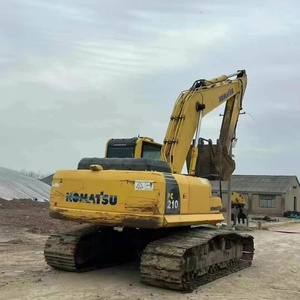 EXCAVATRICE MINIÈRE Original Japon Pelle d'occasion Komatsu PC210LC-8 PC210 20 Tonnes Pelle sur chenilles UTILISÉE PC200 PC210 PC220 Machine - Product Image 1