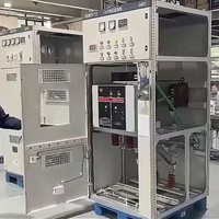 Unidad de Anillo Principal SF6 Compacta de Operación Neumática para Interiores, Personalizada por ZHUOLI, con Certificación CE, para Subestaciones de Distribución de Energía