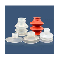 Approvisionnement d'usine Flurorubber vide pneumatique ventouse mamelon ventouse en caoutchouc ventouses usage industriel moulage de coupe inclus