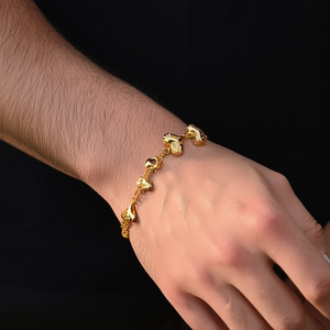 Bracelet chaîne et maillons PXK-0337, accessoire élégant et stylé pour hommes et femmes - Product Image 3