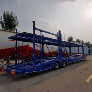Haute qualité Style européen 2 essieux 3 essieux 6/8/10 Bits voiture Double pont Transport voiture transporteur camion Semi-<span class=keywords><strong>remorque</strong></span> - Product Image 6