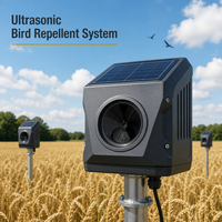 Répulsif à ultrasons piézoélectrique étanche 41x14mm 85dB 20KHz 12V pour le contrôle des insectes, rats, chiens, oiseaux et animaux