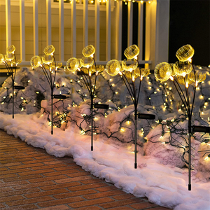 Lumière solaire lucioles feu feu lampe Type Noël jour jardin pelouse course lumière solaire lampe chaîne - Product Image 2