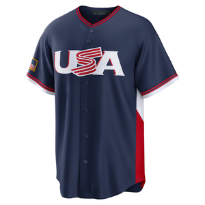 Maillots de baseball domicile des équipes nationales du World Baseball Classic 2026 – Tenues personnalisées brodées et uniformes de match à l'extérieur - Product Image 5