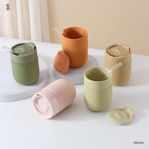 Tazas de cerámica personalizadas para viaje con tapas a prueba de fugas, estilo nórdico, para regalos empresariales, primera calidad, origen Chaozhou - Product Image 2