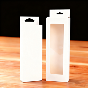 Hanging Hook Box Custom Retail Packaging Factory Hanging Hook Box with Clear Window - Product Image 4