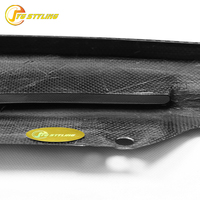 Kit Exterior de 3 Piezas de Fibra de Carbono Estilo V G80 G82, Divisor de Parachoques Delantero, Compatible con BMW M3 G80 M4 G82 G83