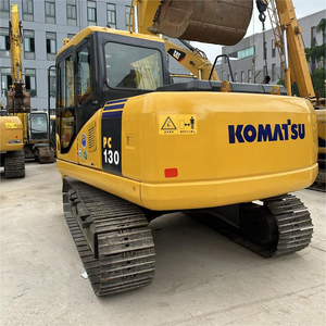 Excavadora de orugas Komatsu PC130-8mo usada, 13 toneladas, capacidad de cazo de 0.53m, ¡Gran oferta a bajo precio! Motor, PLC y transmisión originales. - Product Image 6