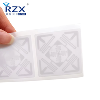 Autocollant RFID passif intelligent longue portée ISO18000-6C antenne 3D prix bon marché étiquettes UHF 860-960MHz pour la vente au détail/inventaire/chaîne d'approvisionnement