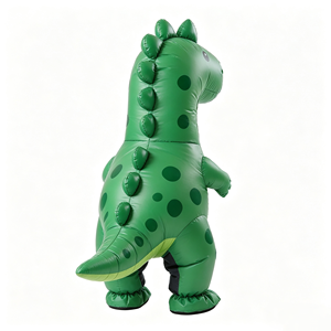 2026 OEM ODM Customized Halloween Inflatable <b>Dinosaur</b> <b>Costume</b> <b>Kids</b> Fancy <b>Dinosaur</b> Suit Blow up <b>Costume</b> Party Cosplay - Product Image 4