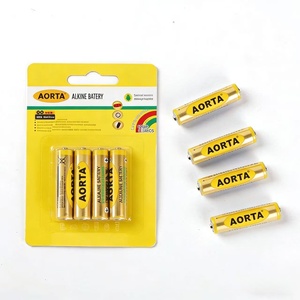 Pila Alcalina Seca AAA de 1.5V, Desechable, No Recargable, para Relojes, Juguetes y Pequeños Electrodomésticos - Product Image 1