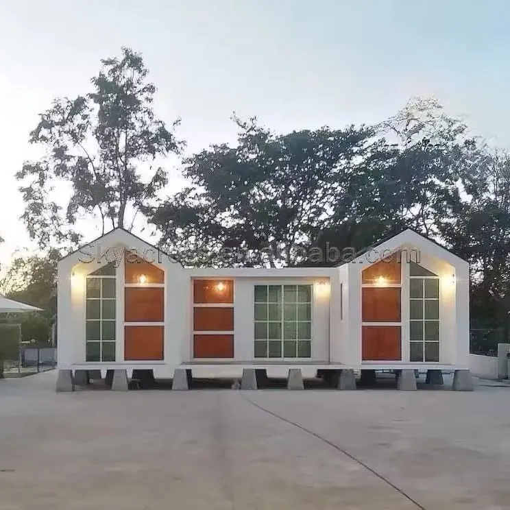 Съемный модульный портативный современный сборный дом 20 футов, современный контейнерный дом, деревянный крошечный дом, офис