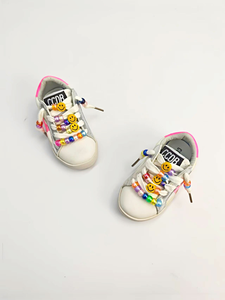Zapatillas Deportivas Personalizadas de Alta Calidad para Niños al por Mayor, Zapatos Casuales de Moda para Niñas, Zapatos Deportivos de Cuero para Niñas - Product Image 4
