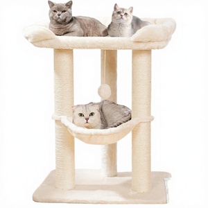 Árbol para Gatos Grande y Clásico, Ecológico, para Gatos Maine Coon de Interior, Material de Papel, Rascador de Sisal, Cama Suave, Cartón - Product Image 4