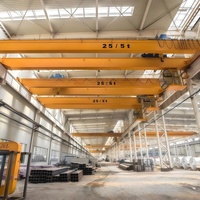 Grúa Puente Inteligente Totalmente Automática de Viga Simple y Doble 1t-50t con Motor PLC, EOT sin Operador y Planificación de Rutas por IA para Taller