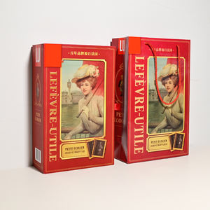 Boîte d'emballage de luxe en carton rigide à double ouverture avec impression personnalisée pour sacs, idéale pour les aliments, les biscuits et les chocolats, pour votre marque - Product Image 5