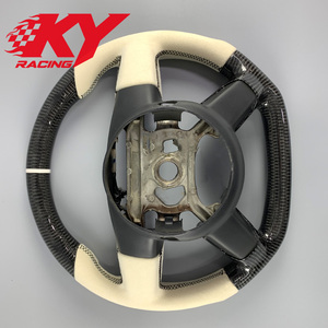 Volant de course en fibre de carbone de style sportif personnalisé pour Chrysler 300C 300 SRT SRT8 200 Dodge Charger Challenger Magnum - Product Image 3