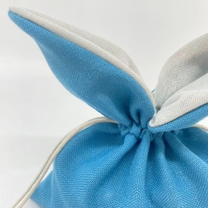 <b>Easter</b> Bunny Design Linen Drawstring Tote <b>Bag</b> - Product Image 6