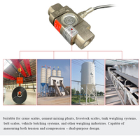 HY-526 Célula de Carga C2 de 100-1000 kg para Báscula de Grúa, Sensor Industrial de Pesaje por Tensión y Compresión