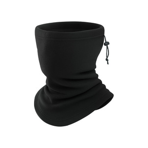 Fleece Double Layer Neck Warmer Solid Color Men's Winter Windproof Cycling Face Mask Full Coverage Warmth Protection - Product Image 3