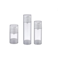 Fournisseur 30ml 50ml 100ml 150ml Bouteille Airless Vide Comme Bouteilles Pompe Airless Lotion de Luxe en Plastique