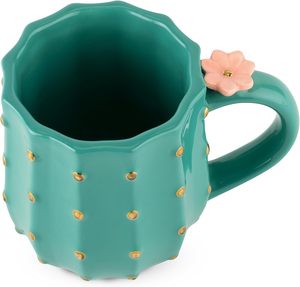 แก้วกาแฟเซรามิกสีเขียว3D น่ารักแก้วมักลายกระบองเพชรทรงสีชมพูออกแบบได้ตามต้องการสำหรับเป็นของขวัญ - Product Image 2