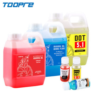 Olio per Freni Minerali Rosso Toopre 1L, Fluido per Freni a Disco da 1000ml per Mountain Bike - Product Image 3