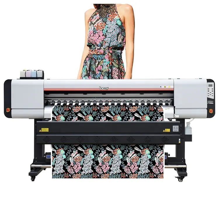 1830mm inkjet direct sublimation printer digital flag textile belt fabric printing machine for cotton silk printer