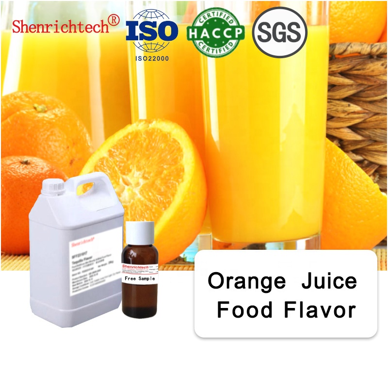 Jus d'orange halal ISO, boisson énergétique liquide à saveur d'agrumes, essence aromatique, arôme de fruit, huile d'orange pour l'alimentation